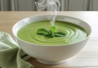 Cream of Green Pea Soup Recipe step by step with pictures