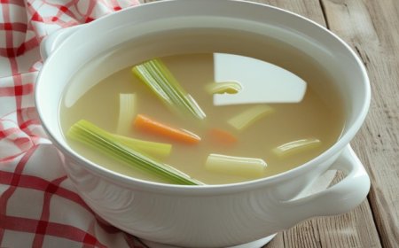 White Vegetable Stock Recipe with Picture Guide