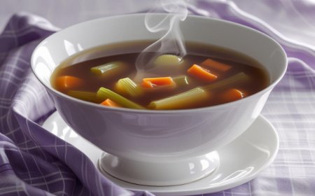 Brown Vegetable Stock Recipe with Step by Step Pictures