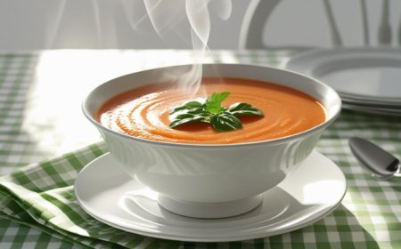Tomato Soup Recipe with Step by Step Picture Guide