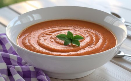 Gazpacho Soup Recipe with Step by Step Pictures