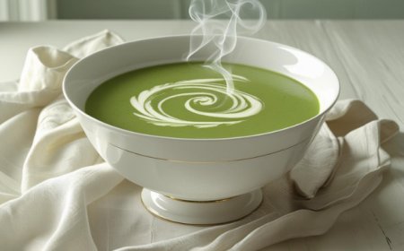 Pea Velouté Soup Recipe with Pictures