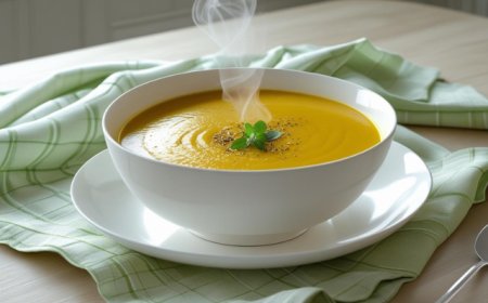 Pumpkin Velouté Soup Recipe with Pictures