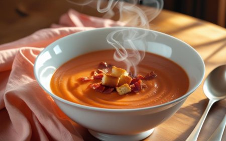 Cream of Tomato Soup Recipe with Picture Guide