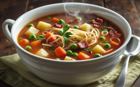 Minestrone Soup Recipe Step by Step with Pictures