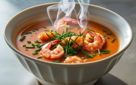 Step by Step Prawn Bisque Soup Recipe with Pictures