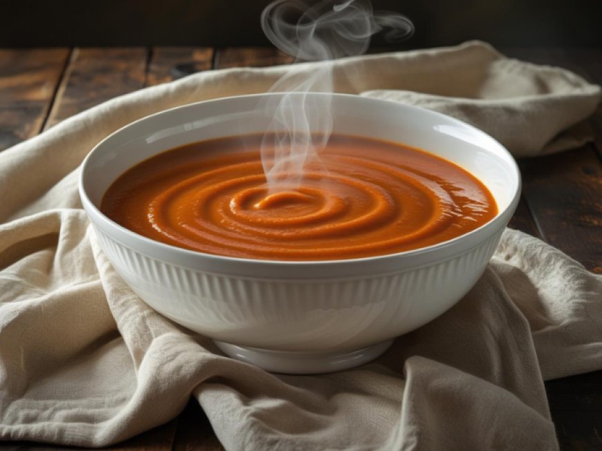 Red Lentil Soup Recipe with visual instructions