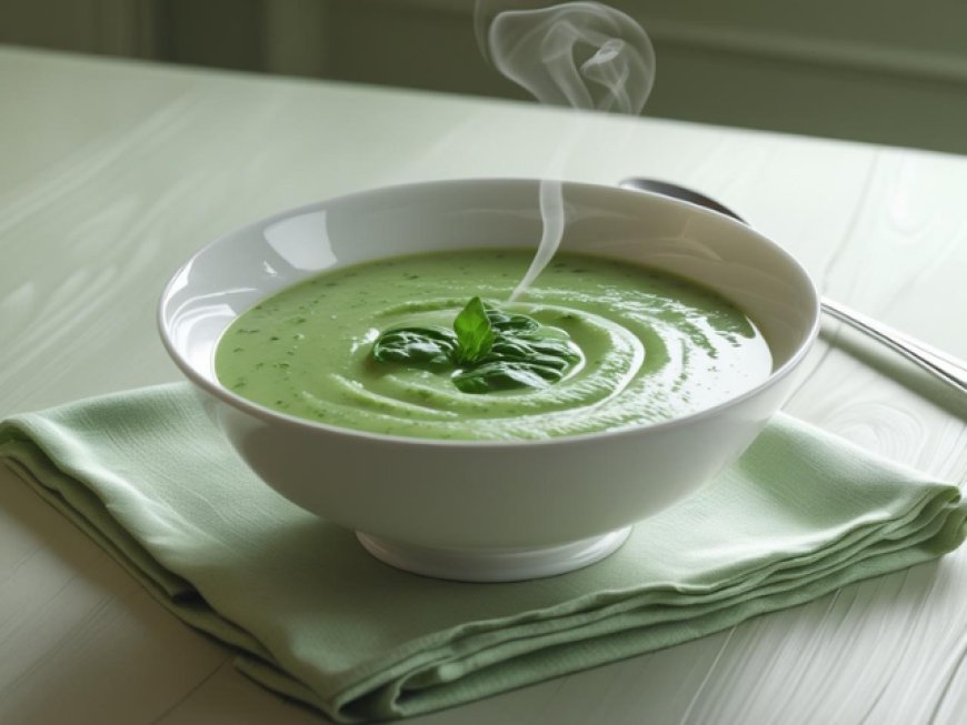 Cream of Spinach and Celery Soup: Step by Step Recipe