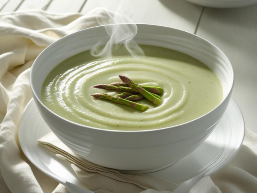 Step by Step Asparagus Soup Recipe with Pictures