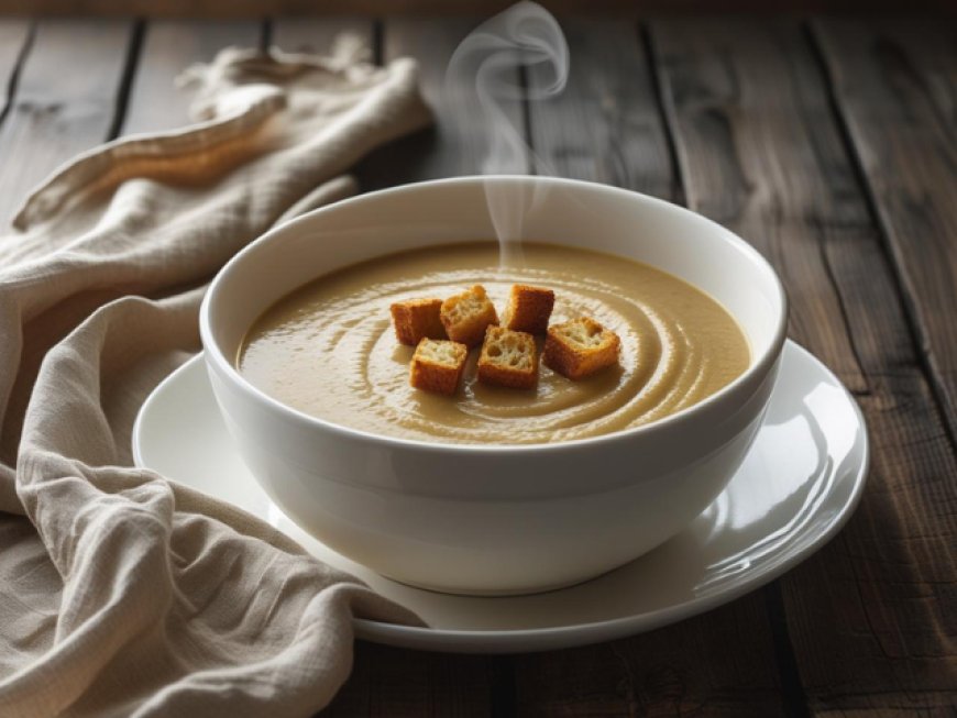 Pulse Soup with Croutons Recipe