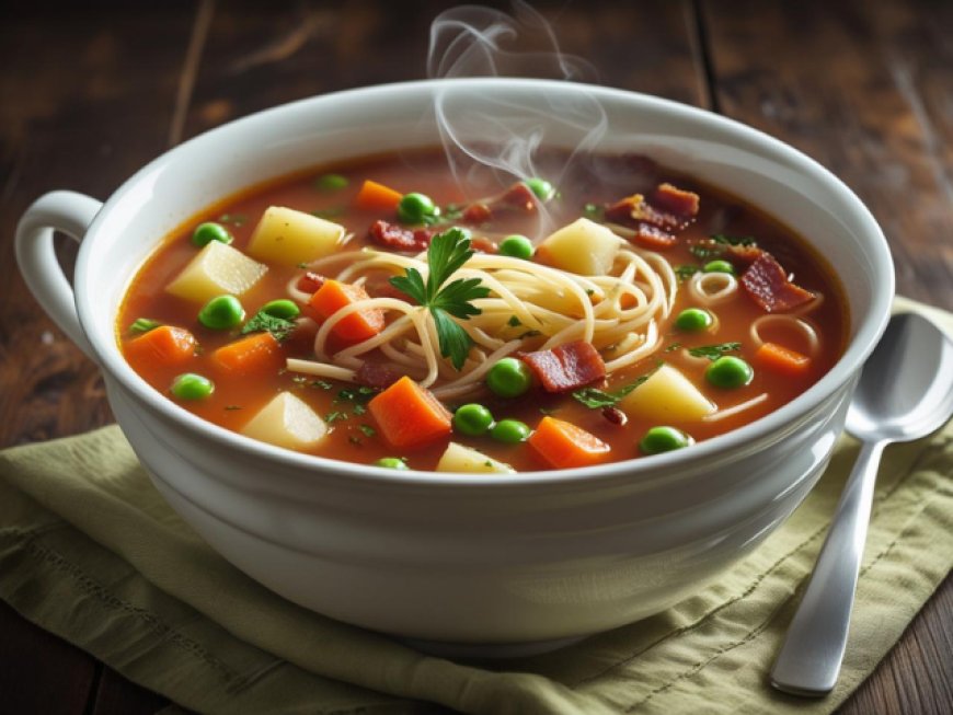 Minestrone Soup Recipe Step by Step with Pictures
