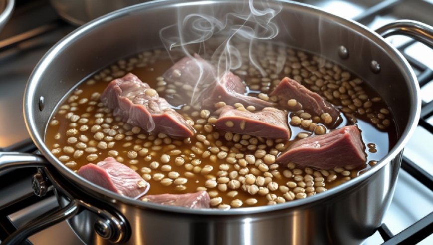 Add the barley.