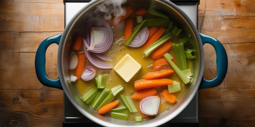 Sauté the vegetables.