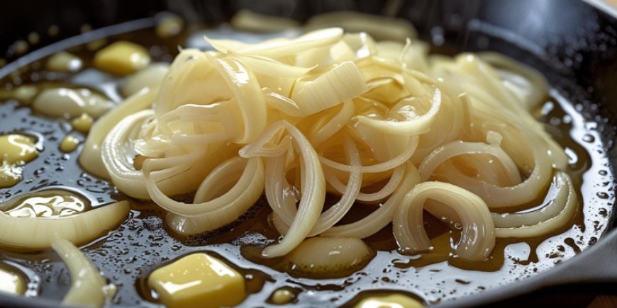 Sauté the shallots.