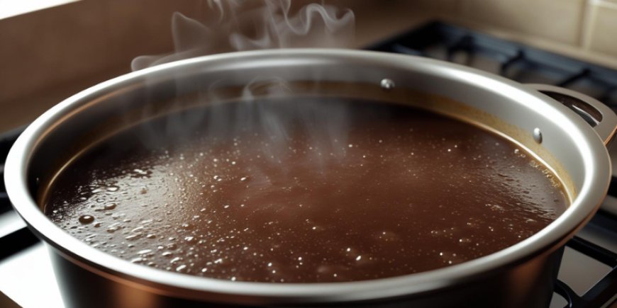 Simmer gently.