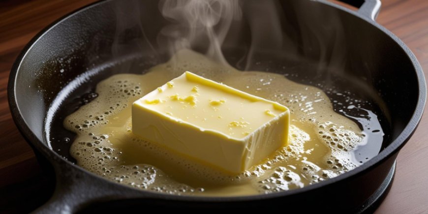 Melt the butter.