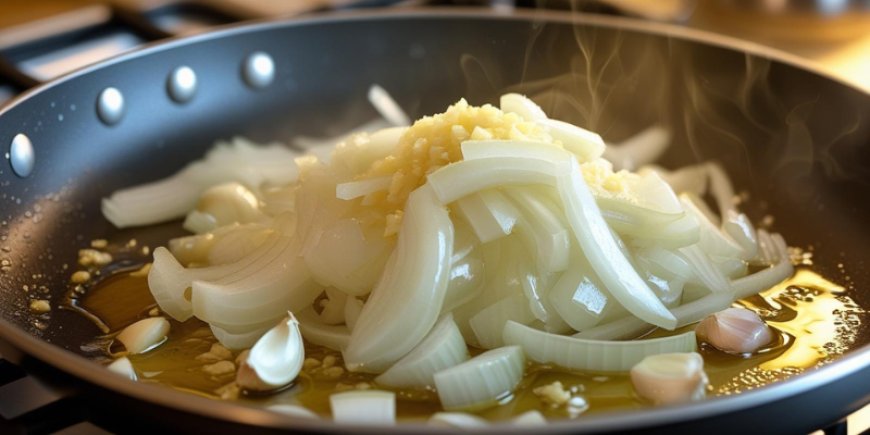 Sauté the vegetables.