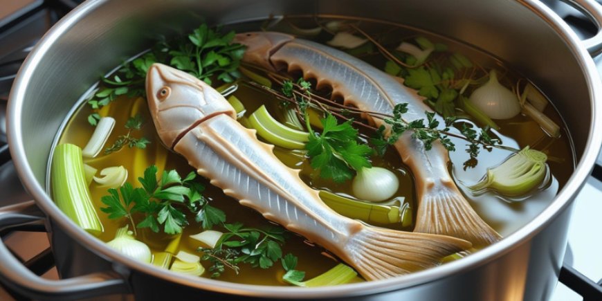 Add the fish bones.