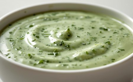 Parsley Sauce with Step by Step Pictures