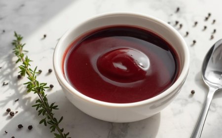 Red Wine Jus Recipe with Step by Step Picture Guide