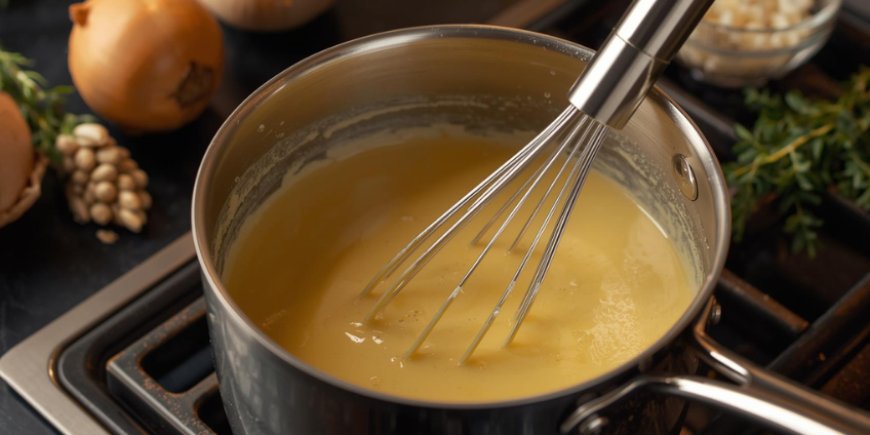 Mix in the cheese and the yolk.