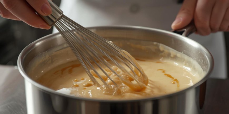 Add the chicken glaze.