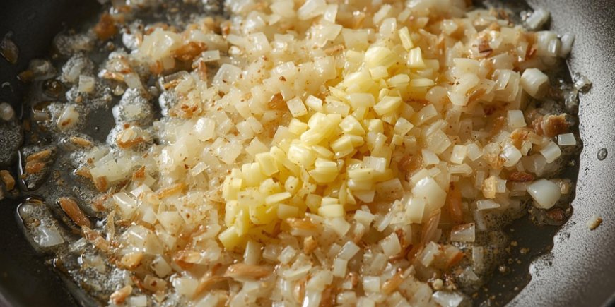 Sauté the shallots.