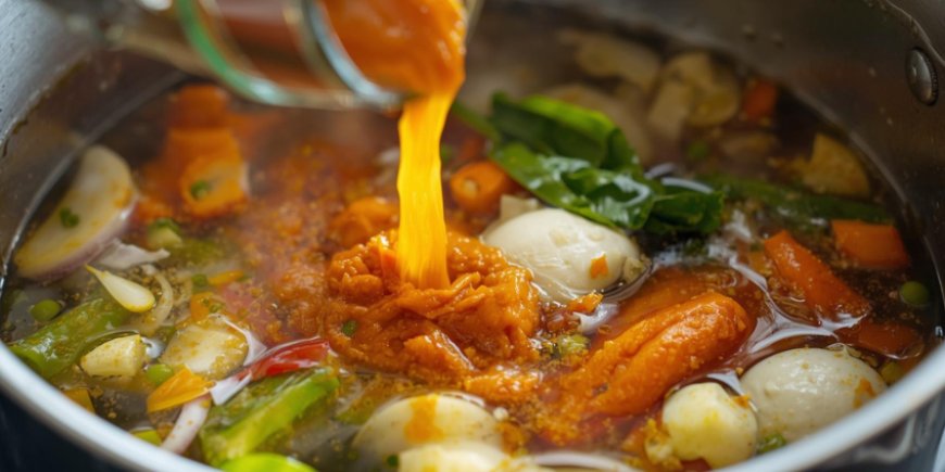 Boil the vegetables.