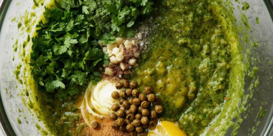 Mix the ingredients.