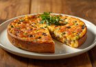 Duck Egg Frittata with Sweetcorn and Beans Recipe