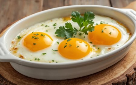 Eggs Sur Le Plat Recipe with Step by Step Images