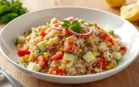 Brown Rice Salad Recipe: with Pictures