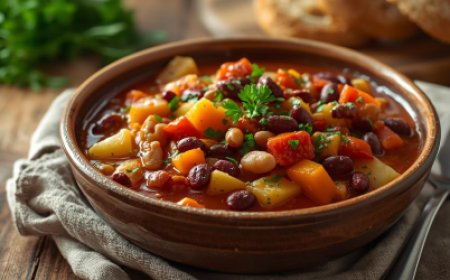 Bean Goulash Recipe with Step by Step Images