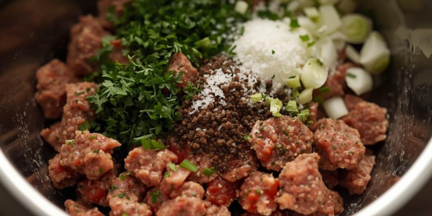 Mix the ingredients.