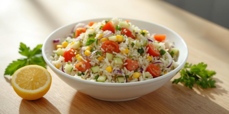 Rice Salad Recipe with Images
