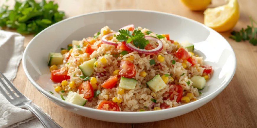 Brown Rice Salad Recipe: with Pictures