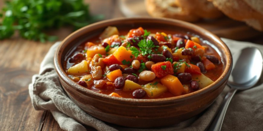 Bean Goulash Recipe with Step by Step Images