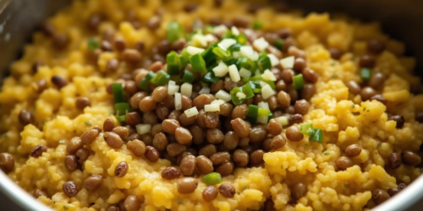 Mix the ingredients.