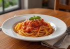 Spaghetti with Tomato Sauce Recipe: with Images