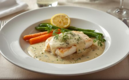 Fillets of Fish in White Wine Sauce Recipe with Step by Step Images
