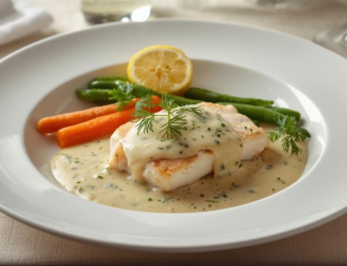 Fillets of Fish in White Wine Sauce Recipe with Step by Step Images