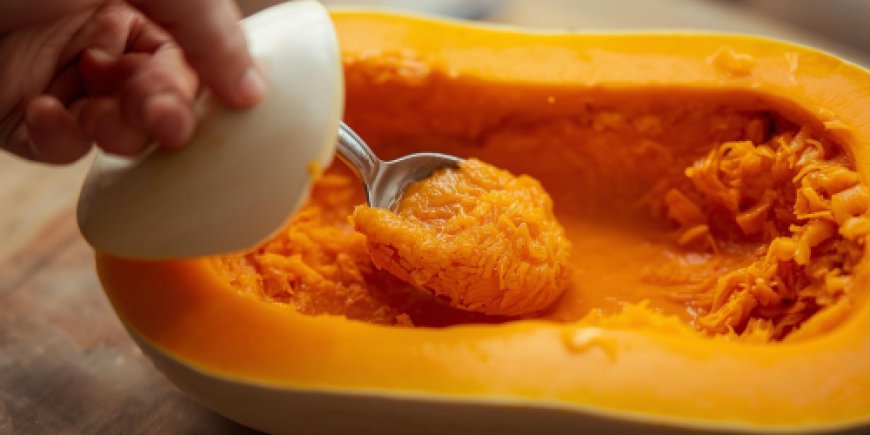 Prepare the butternut.