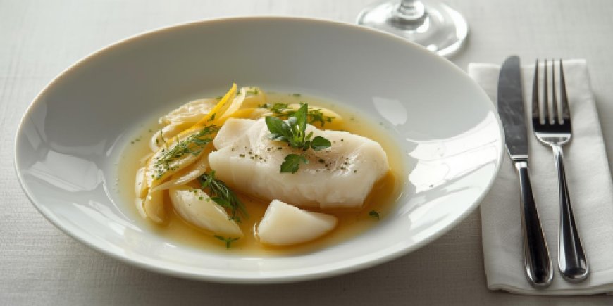 Poached Turbot, Brill, and Halibut Recipe with a Picture Guide