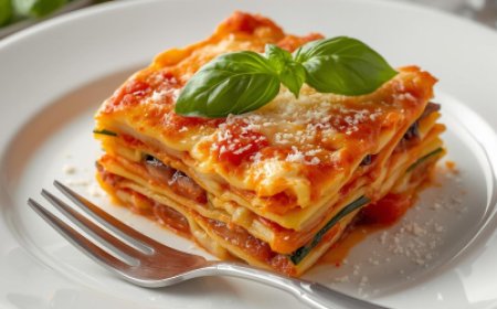 Vegetarian Lasagne Recipe with a Picture Guide