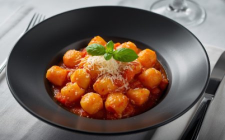 Parmesan Gnocchi and Tomato Sauce Recipe with Images