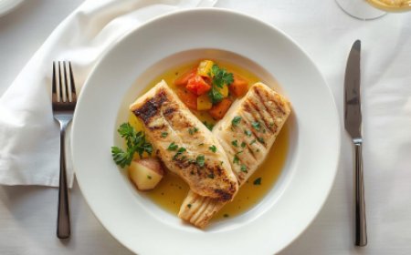 Grilled Sole Fillets Recipe with a Picture Guide
