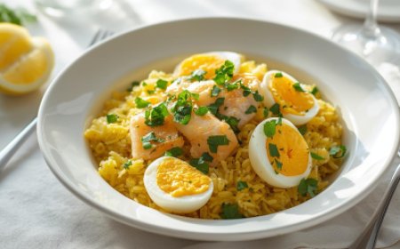 Fish Kedgeree Recipe with Step by Step Images