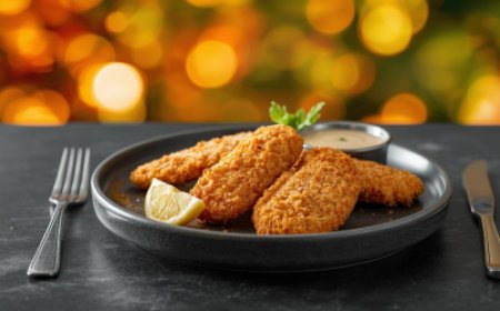 Plaice Goujons Recipe with Step by Step Images