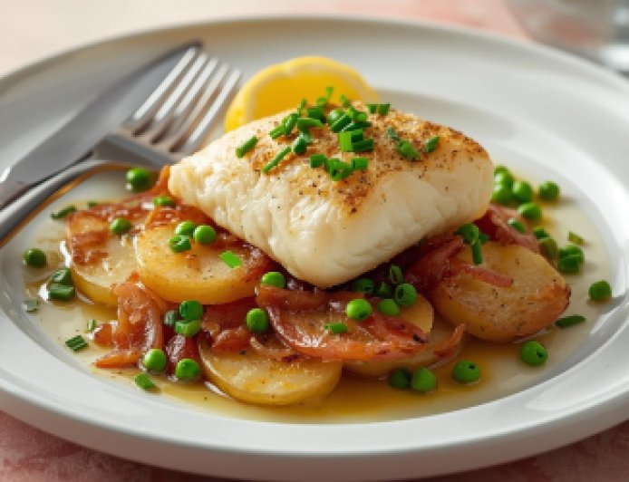 Cod Boulangère Recipe with Step by Step Picture Guide