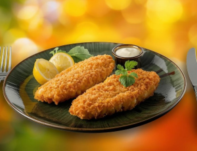 Deep Fried Fish Coated with Breadcrumbs Recipe